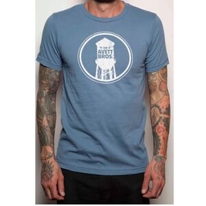 The Avett Bros‎ Water Tower blue tshirt short sleeve men's size 2XL